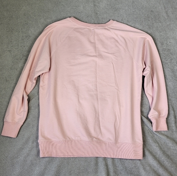 Wildfox Coffee & Sunshine Pink Relaxed Fit Sweatshirt - Picture 9 of 12